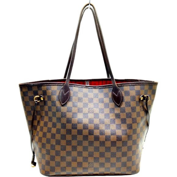 Louis Vuitton Neverfull MM Brown Damier LV - Picture 1 of 8
